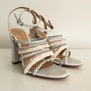 SCHUTZ Milina Sandal in Pearl 7